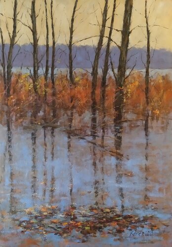 After Floding di István Kenéz, Pittura in vendita su Singulart