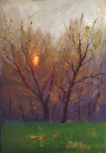 Morning von István Kenéz, Malerei kaufen auf Singulart