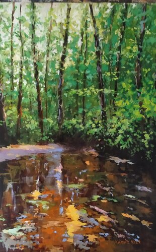 Silent water von István Kenéz, Malerei kaufen auf Singulart
