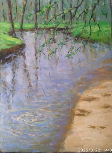 Spring par István Kenéz, Peinture en vente sur Singulart