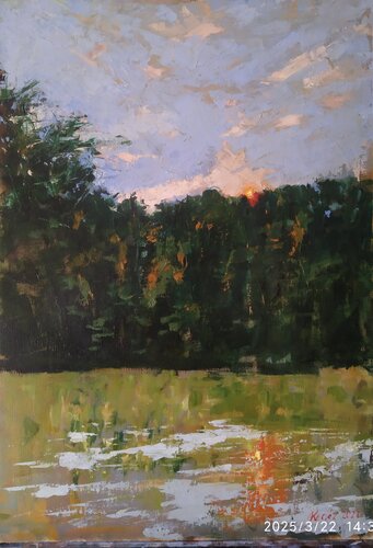 Summer di István Kenéz, Pittura in vendita su Singulart