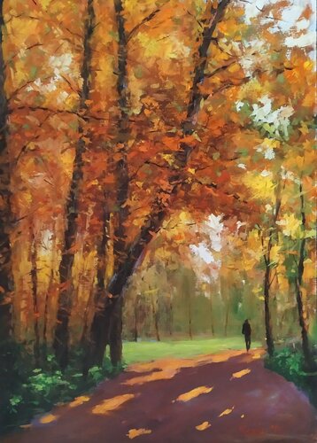 Soft lights di István Kenéz, Pittura in vendita su Singulart