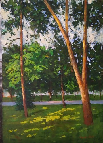 Summer morning von István Kenéz, Malerei kaufen auf Singulart