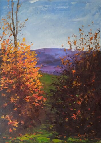 Edge of the Forest van István Kenéz, Schilderij te koop op Singulart