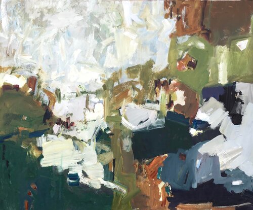 luz del sol parpadeante par Andrey Khodakov, Peinture en vente sur Singulart