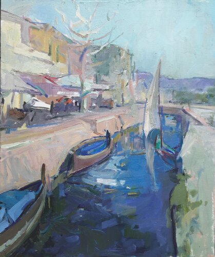 EL PALAMAR par Andrey Khodakov, Peinture en vente sur Singulart