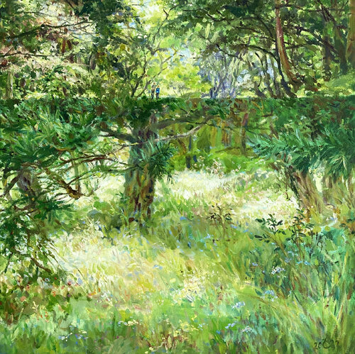 The Pilgrims, II di Dalia Čistovaitė, Pittura in vendita su Singulart