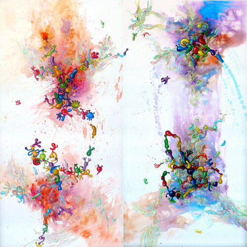 Quatre saisons - automne, hiver de PUI-SAN HO, Pintura a la venta en Singulart