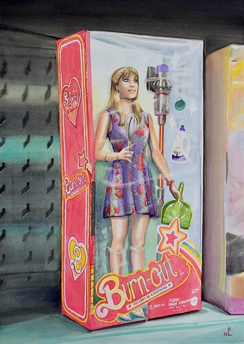 Burn out von Léni Whitford, Malerei kaufen auf Singulart