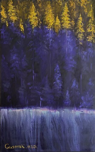 Glow of the Treetops von Kateryna Husieva, Malerei kaufen auf Singulart