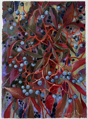 Entwined van Kateryna Husieva, Schilderij te koop op Singulart