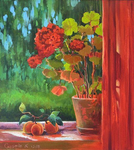 Red Glow von Kateryna Husieva, Malerei kaufen auf Singulart