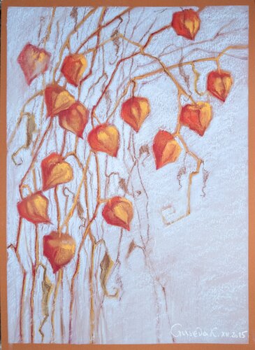 Physalis de Kateryna Husieva, Dibujo a la venta en Singulart