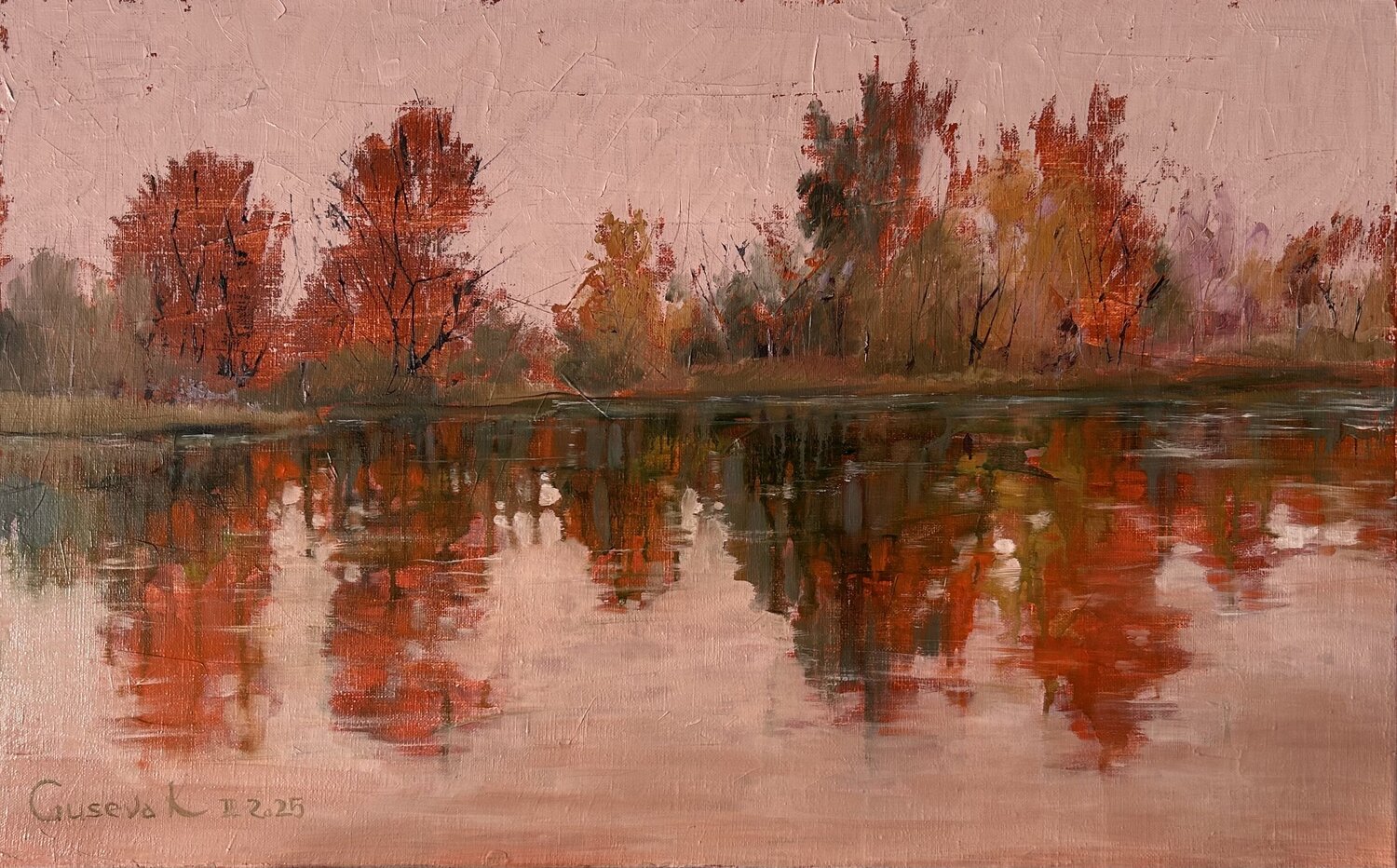 Autumn reflection Kateryna Husieva