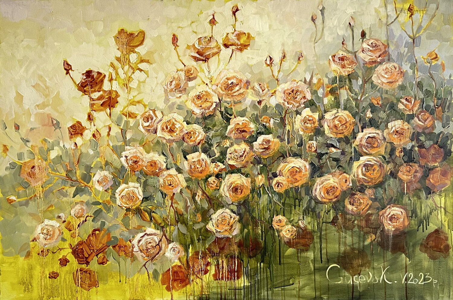 Rose bush Kateryna Husieva