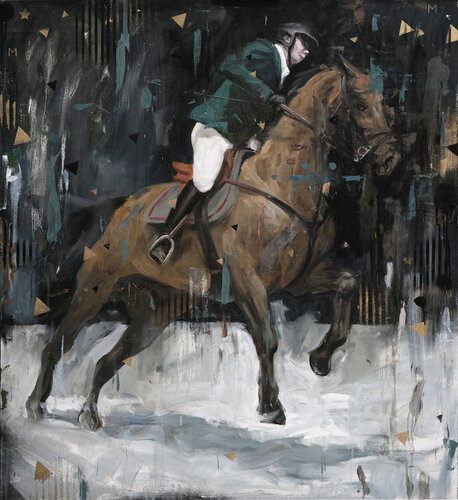 English ridding de Mikhail Mishinskii, Pintura a la venta en Singulart