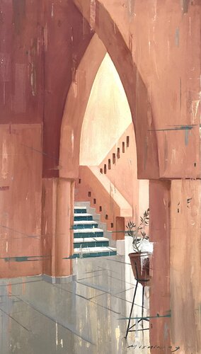 El-Gouna van Mikhail Mishinskii, Schilderij te koop op Singulart