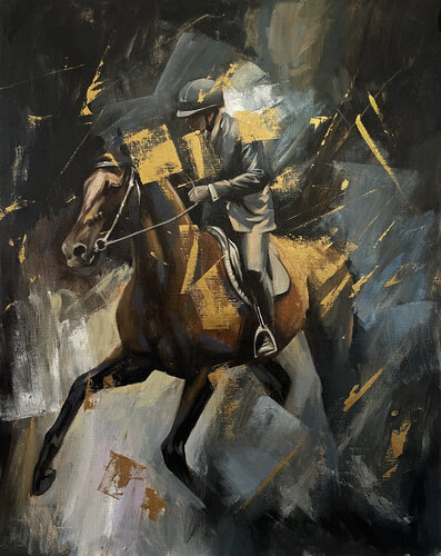 The Gold of Motion by Mikhail Mishinskii, Painting for Sale on Singulart