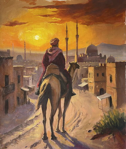 The Road to the Sun by Mikhail Mishinskii, Painting for Sale on Singulart