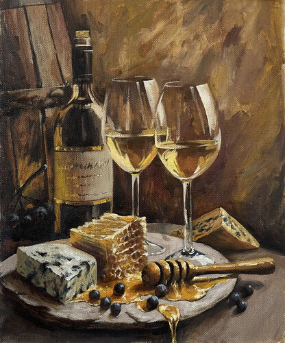 Golden Evening by Mikhail Mishinskii, Painting for Sale on Singulart