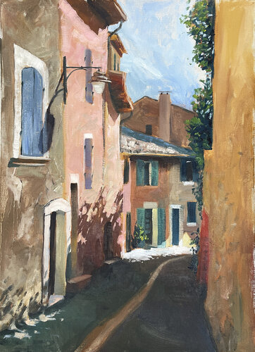 Sunlit Corner of Provence by Mikhail Mishinskii, Painting for Sale on Singulart