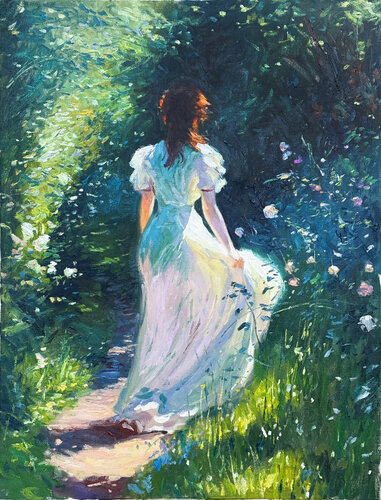 Where the Light Awaits by Mikhail Mishinskii, Painting for Sale on Singulart