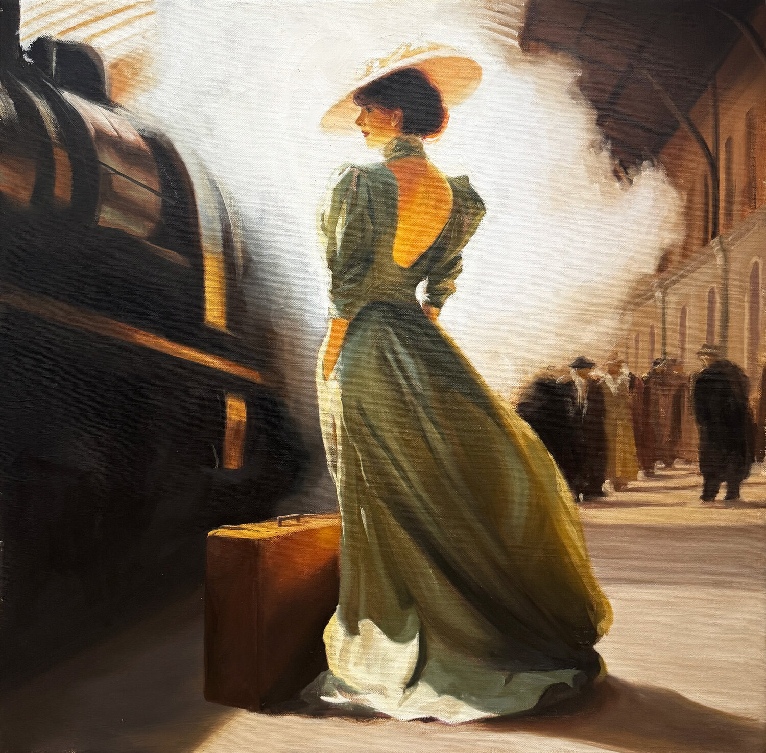 Departure in Amber Light Mikhail Mishinskii