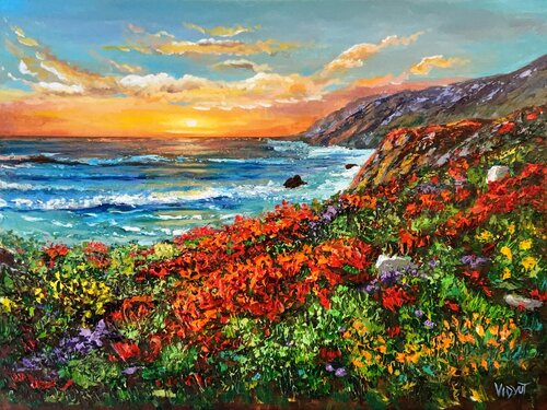 Golden State Rhapsody di vidyut Singhal, Pittura in vendita su Singulart