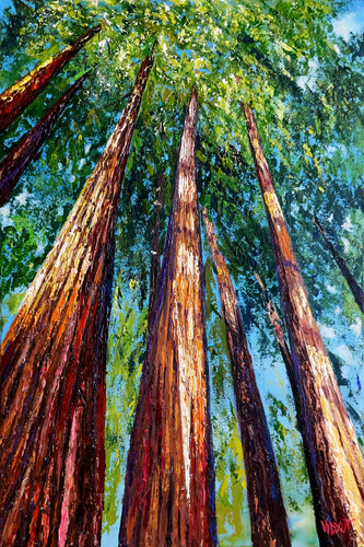 Cathedral of Light by vidyut Singhal, Painting for Sale on Singulart