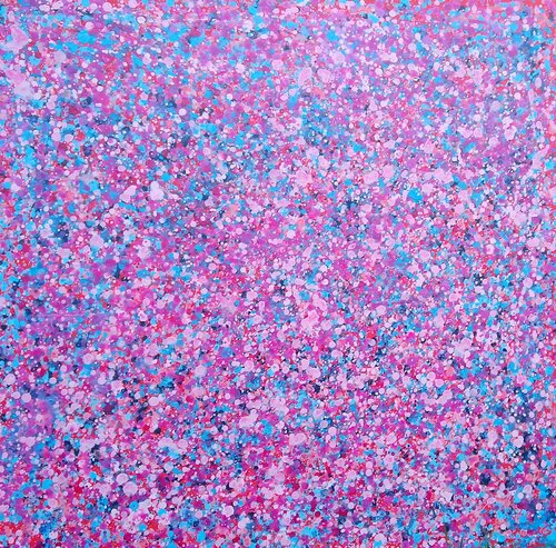 Cosmic abstraction, come closer. par Margie Nottingham, Peinture en vente sur Singulart