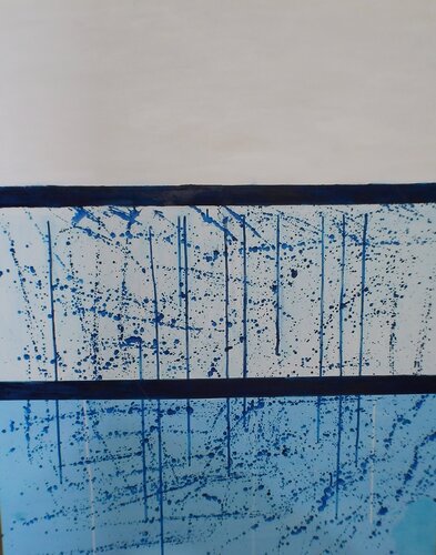 Boundary of chaos. de Margie Nottingham, Pintura a la venta en Singulart