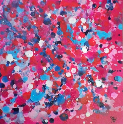 Scatter heart. par Margie Nottingham, Peinture en vente sur Singulart