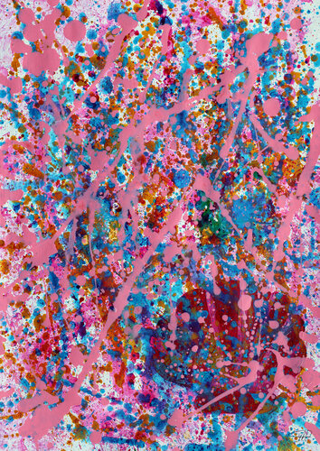 The pink shell. Print by Margie Nottingham, Print for Sale on Singulart