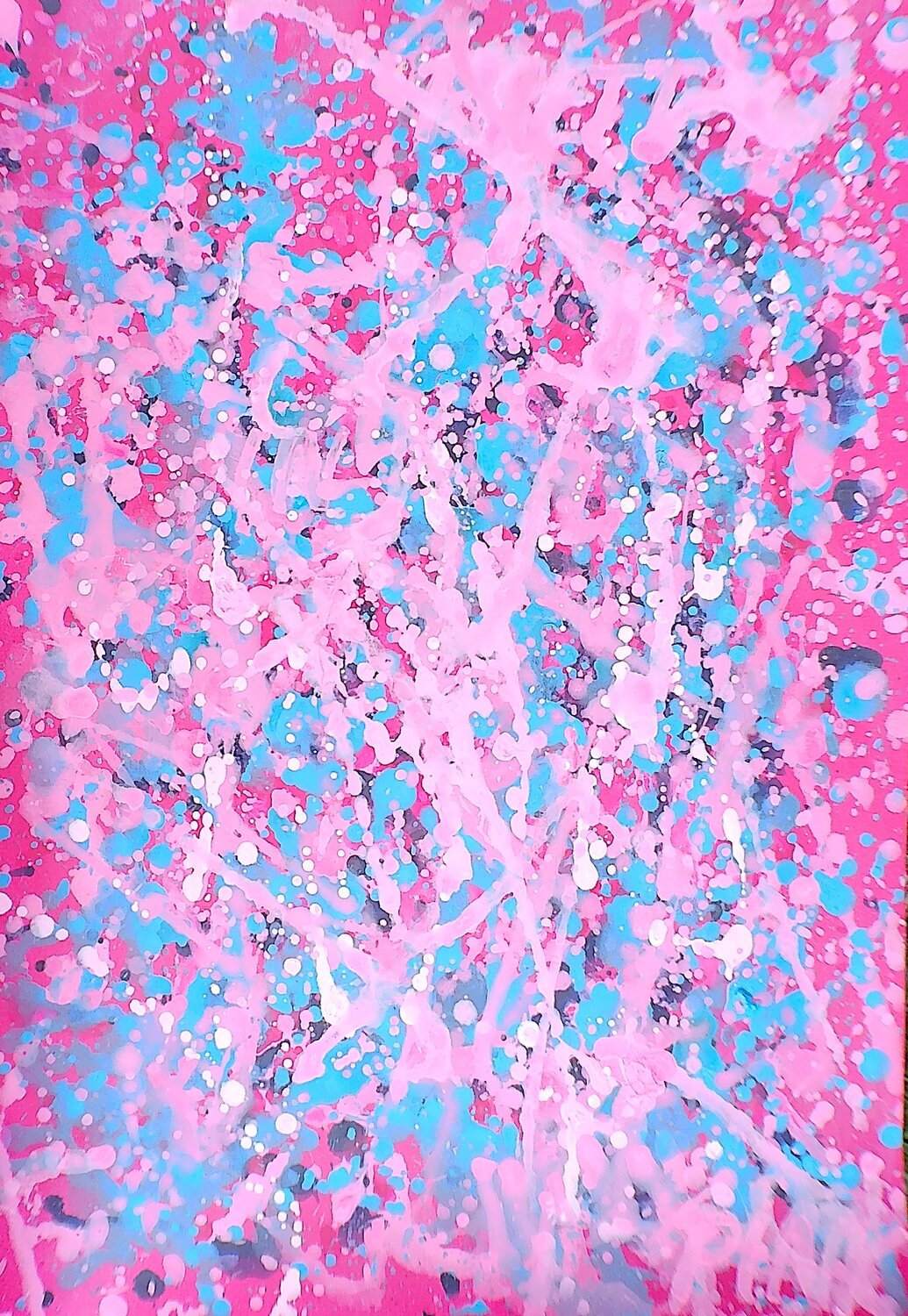 Pretty in pink. Margie Nottingham