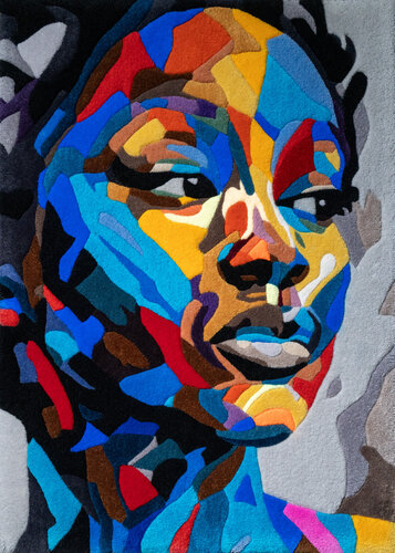 SAPHIRA von Daniela Aita, Textil kaufen auf Singulart