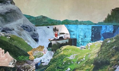 At the edge by Roswitha Müller, Other Media for Sale on Singulart