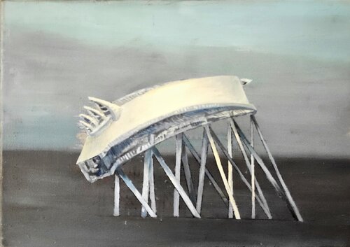 P11 Cycle "book" by Alexander Chalovsky, 油畫 for Sale on Singulart