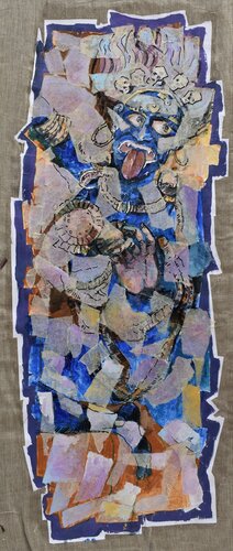 Kali 3 by Alexander Chalovsky, Painting for Sale on Singulart