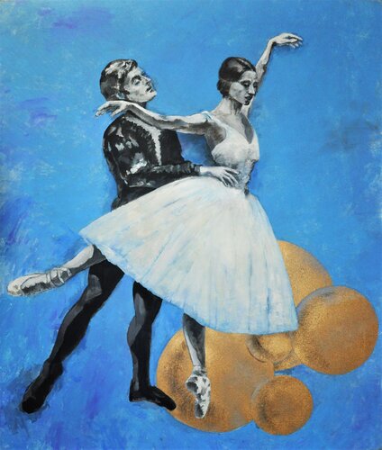 #4 MIKHAIL BARYSHNIKOV by Alexander Chalovsky, Painting for Sale on Singulart