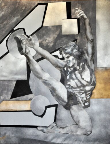 #9 MIKHAIL BARYSHNIKOV van Alexander Chalovsky, Schilderij te koop op Singulart