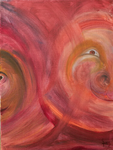 La toile du regard van Gérard Thoris, Schilderij te koop op Singulart