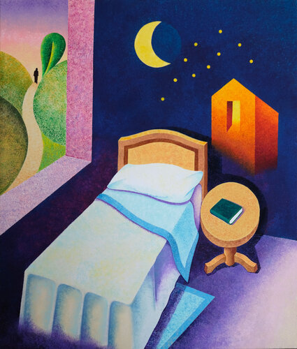 La via del sogno de Giancarlo Colombo, Pintura a la venta en Singulart