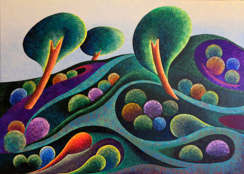 La prima luce par Giancarlo Colombo, Peinture en vente sur Singulart