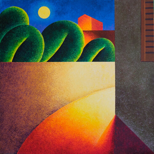Venendo dalla notte by Giancarlo Colombo, Painting for Sale on Singulart