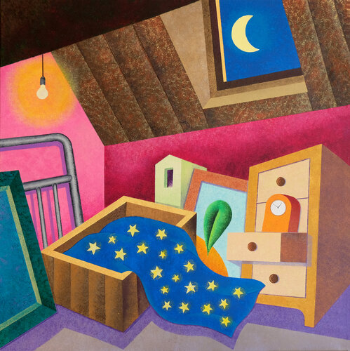 Stelle lontane de Giancarlo Colombo, Pintura a la venta en Singulart