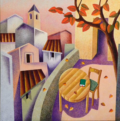 Danza autunnale par Giancarlo Colombo, Peinture en vente sur Singulart