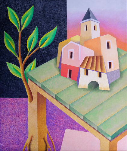 Radici by Giancarlo Colombo, Painting for Sale on Singulart