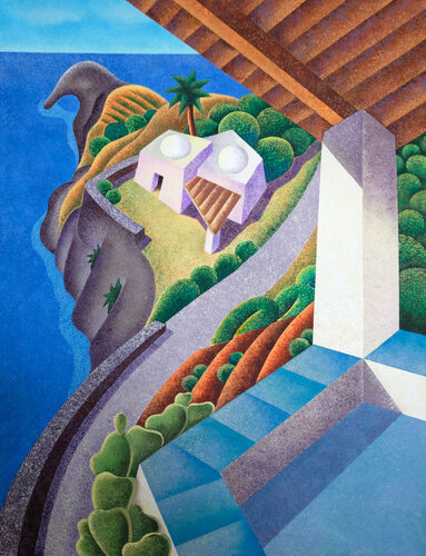 dal portico van Giancarlo Colombo, Schilderij te koop op Singulart