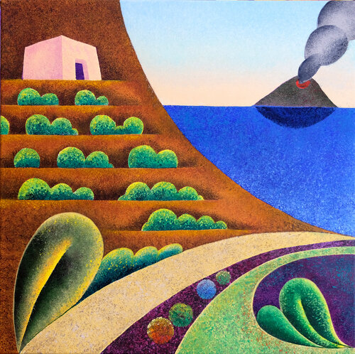 Mediterraneo by Giancarlo Colombo, 회화 for Sale on Singulart