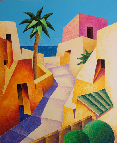 Sintesi mediterranea II by Giancarlo Colombo, 絵画 for Sale on Singulart